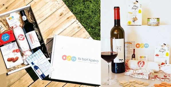 liste de box mensuelles par abonnement : la boît'apéro box mensuelle par abonnement apéro gourmandises food et vin