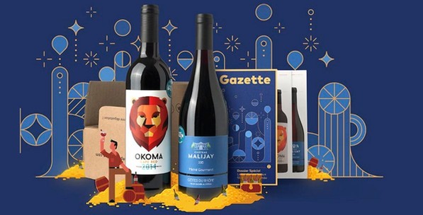 liste de box mensuelles par abonnement : le petit ballon box mensuelle par abonnement de vin